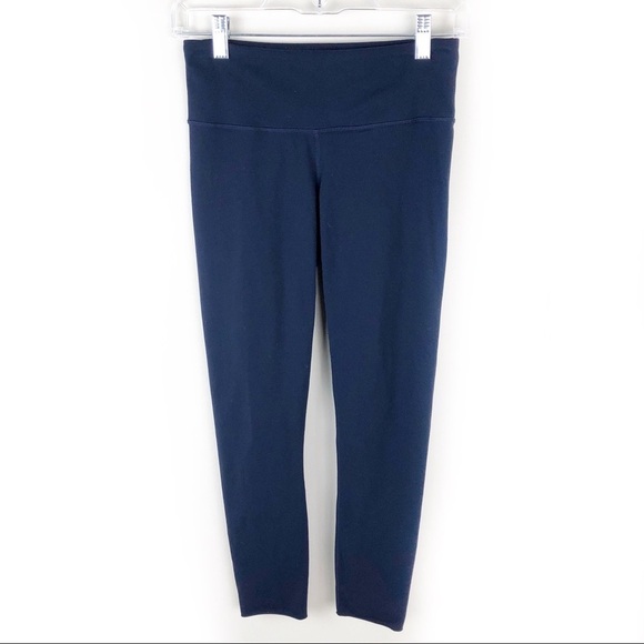 Prana- Navy cropped leggings (hand-cut) size: XS - Picture 1 of 10